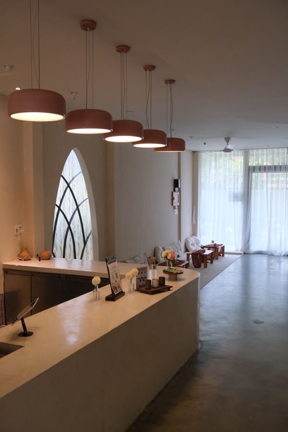 Reception area at LUNAR studio